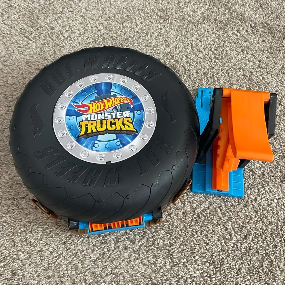 Hot Wheels Adventure Playset Track - Blue, Orange & Brown